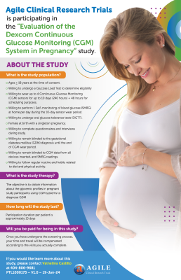 Evaluation of the Dexcom Continuous Glucose Monitoring (CGM) System in Preg