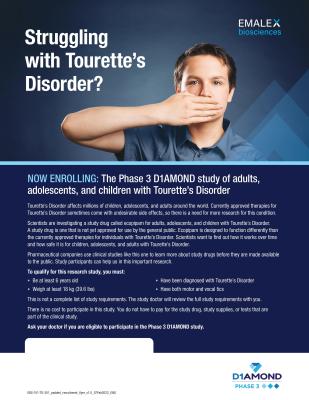Pediatric and Adult Tourette's Syndrome